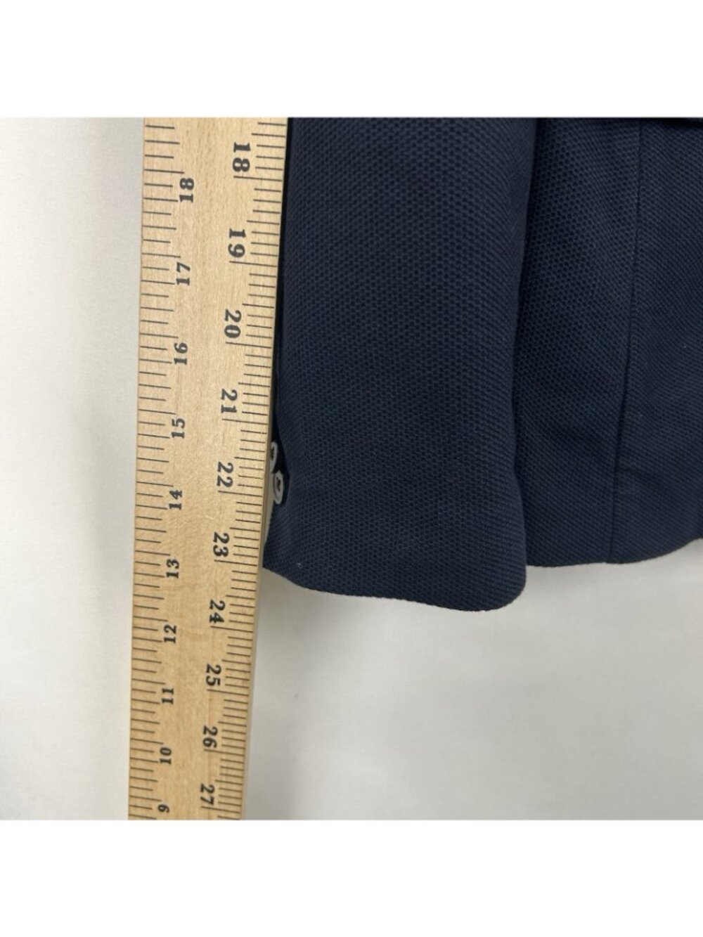 Polo Ralph Lauren Suit Jacket Womens 8 Cotton Unstructured Unlined Blazer Pique - Picture 5 of 13
